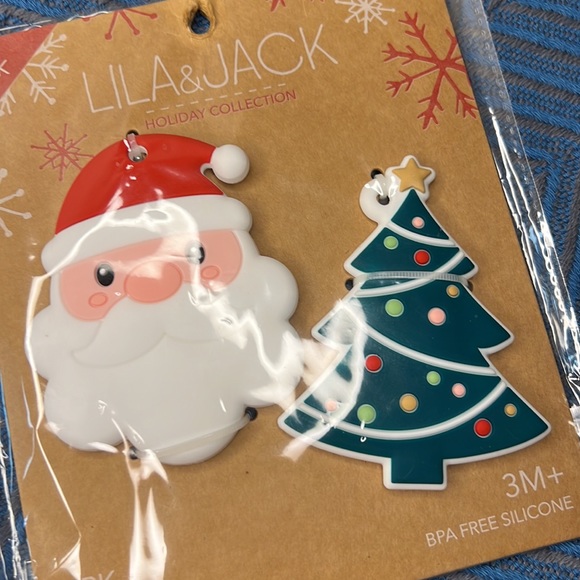 NWT Set of 2 Teethers Christmas #2132 - Picture 2 of 3